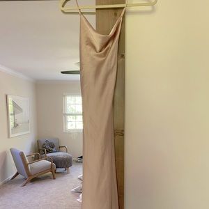 Show Me Your Mumu Slip Dress Champagne